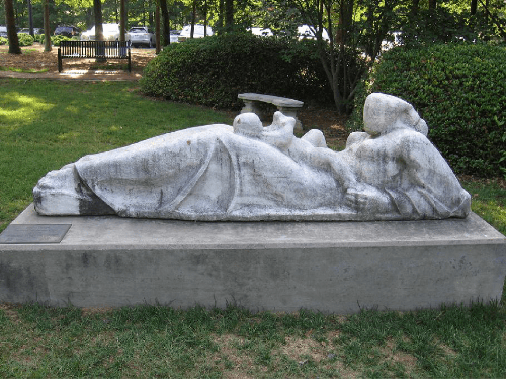 Reclining Mother and Child